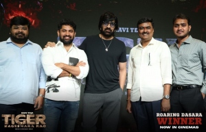 Tiger Nageswara Rao Thanks Meet Stills