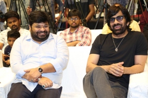 Abhishek Agarwal, Ravi Teja @ Tiger Nageswara Rao Thanks Meet Stills