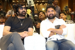 Ravi Teja, Vamsee @ Tiger Nageswara Rao Thanks Meet Stills