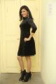 Tick Tock Actress Mounika in Black Dress Stills