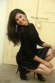 Telugu Actress Mounika in Black Dress Stills