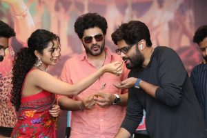 Anupama Parameswaran, Siddhu Jonnalagadda, Suryadevara Naga Vamsi @ Tillu Square Success Meet Stills