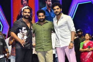 Vishwak Sen, Jr NTR, Siddhu Jonnalagadda @ Tillu Square Movie Success Meet Photos