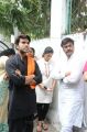 Ram Charan Teja cast their vote at Hyderabad for Elections 2014