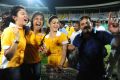 Kamna Jethmalani, Meenakshi Dixit, Monal Gajjar at Tollywood Cricket League 2012