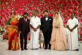 T Rajendar, O Panneerselvam @ TR Kuralarasan Nabeelah R Ahmed Wedding Reception Stills
