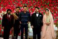 T Rajendar, Simbu, Shankar @ TR Kuralarasan Nabeelah R Ahmed Wedding Reception Stills