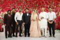 T Rajendar, Arun Vijay, Vijayakumar @ TR Kuralarasan Nabeelah R Ahmed Wedding Reception Stills
