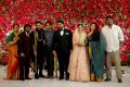 T Rajendar, Simbu, Siddharth, Kushboo, Sundar C @ TR Kuralarasan Nabeelah R Ahmed Wedding Reception Stills