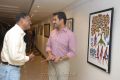 Uday Kiran at Tribal Beauty Art Exhibition at Muse Art Gallery, Hyderabad