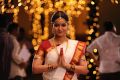 Tripura Movie Actress Swathi in White Silk Saree Photos