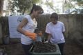 Actress Trisha Participates In Swachh Bharat Clean India Initiative