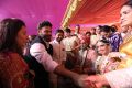 Venkatesh, Allu Arjun @ TSR Grandson Keshav Veena Wedding Stills