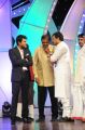 Ram Charan, Mohan Babu, Chiranjeevi at TSR TV9 Film Awards 2011 2012 Photos