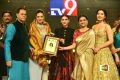 Catherine Tresa, Aditi Rao, Keerthi Suresh, Raashi Khanna @ TSR TV9 National Film Awards 2017 2018 Photos