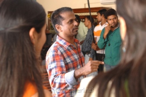 AR Murugadoss at Tupaki Telugu Movie Shooting Spot Stills
