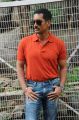 Uday Kiran Latest Photos in Orange T-Shirt