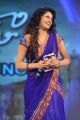 Udaya Bhanu in Blue Saree Photos @ Adda Audio Launch