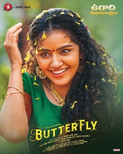 Butterfly Movie Ugadi Wishes Poster