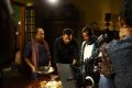 Thambi Ramaiah, Prakash Raj, Elango Kumaravel @ Un Samayal Arayil Movie Working Stills