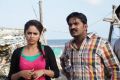 Nandita, Karunakaran @ Uppu Karuvadu Movie On Location Photos