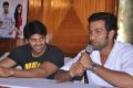 Arya & Prithviraj at Urumi Press Meet Stills