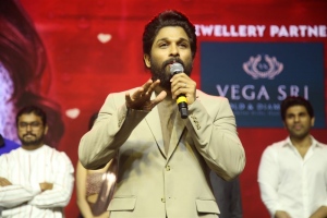 Allu Arjun @ Urvasivo Rakshasivo Movie Blockbuster Celebrations Stills