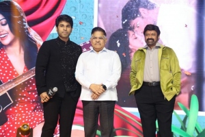 Allu Sirish, Allu Aravind, Balakrishna @ Urvasivo Rakshasivo Pre Release Event Stills