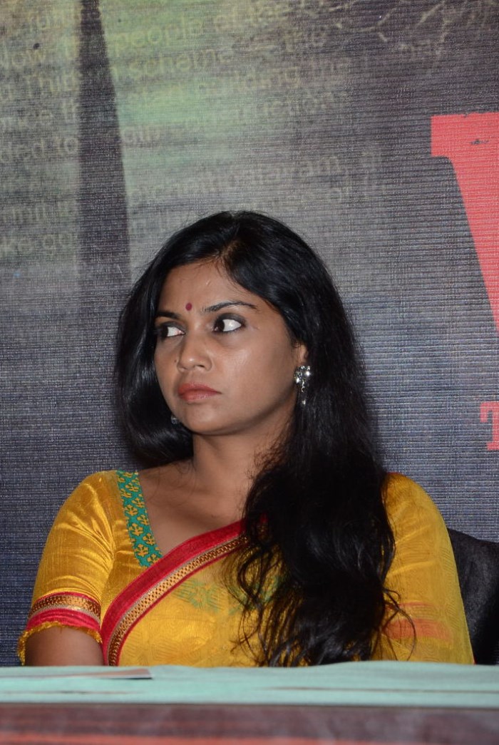 Actress Usha Jadhav Stills Veerappan Press Meet New Movie Posters