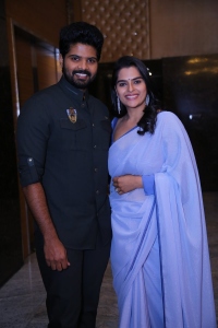 Sri Simha, Kavya Kalyanram @ Ustaad Movie Pre Release Event Stills