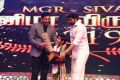 Jayam Ravi, Vikram Prabhu @ V4 MGR Sivaji Cinema Awards 2019 Stills