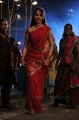 Vaanam Movie Anushka Hot Red Saree Photo Gallery