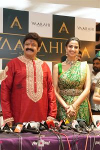 Balakrishna, Meenakshi Chowdary Launched Vaarahi Silks