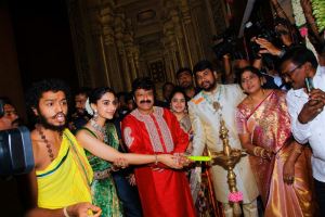 Balakrishna, Meenakshi Chowdary Launched Vaarahi Silks