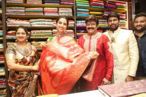 Balakrishna, Meenakshi Chowdary Launched Vaarahi Silks