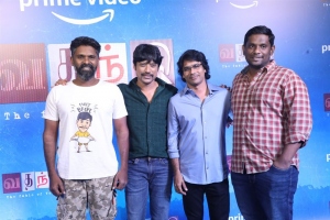 C. Prem Kumar, S.J.Suryah, Andrew Louis, Anucharan Murugaiyan @ Vadhandhi Web Series Press Meet Stills