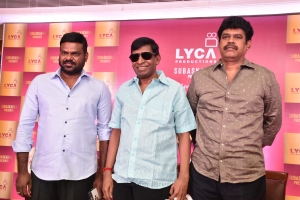 GKM Tamilkumaran, Vadivelu, Suraaj @ Lyca Production No 23 Movie Press Meet Stills