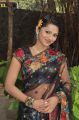 Tamil Actress Vaidegi Hot Stills in Transparent Black Saree