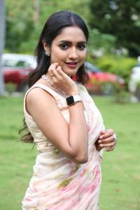 First Love Actress Vaishali Raj Saree Stills