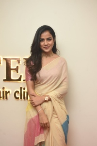 Telugu Actress Vaishnavi Chaitanya Cute Saree Pictures