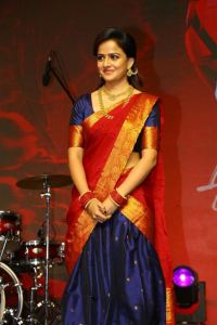 Love Me Actress Vaishnavi Chaitanya Silk Saree Photos