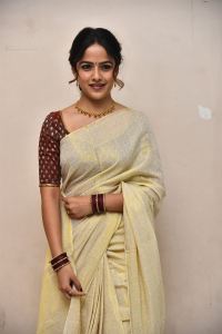 Vaishnavi Chaitanya Saree Pics @ Love Me Raavaali Raa Song Launch