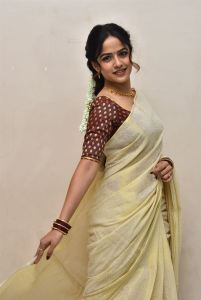 Love Me Movie Actress Vaishnavi Chaitanya Saree Pics