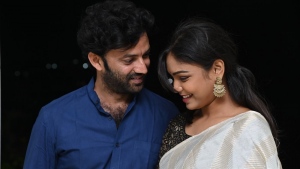 Chaitanya Madadi, Lavanya Sahukara @ Valentines Night Movie Press Meet Stills
