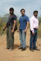 Kishore, Arjun, Ravi Kale in Vana Yudham Tamil Movie Stills