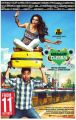 Shiva, Priya Anand in Vanakkam Chennai Movie Release Posters