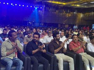 Samuthirakani, Suriya, Arun Vijay, Sivakumar @ Vanangaan Audio Launch Stills