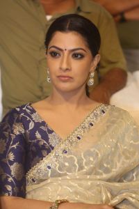 Actress Varalaxmi Saree Pics @ Hanuman Pre Release