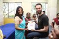 Actress Varalaxmi Sarathkumar at Blood Donation Camp
