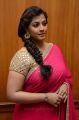 Varalakshmi Pink Saree Photos @ Madha Gaja Raja Audio Release
